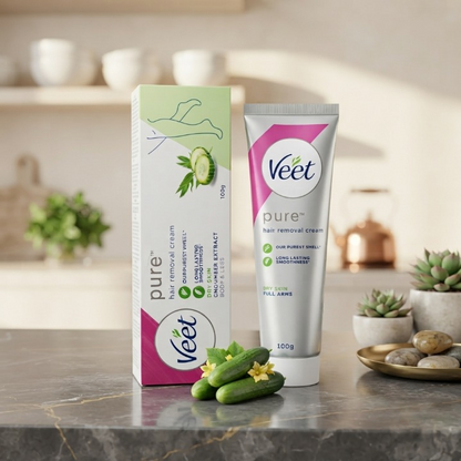 Veet Pure Hair Removal Cream for Dry Skin 100g HHC