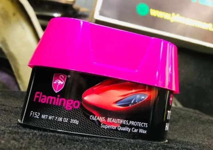 Flamingo Premium Hard Wax Car Polish 200G HHC