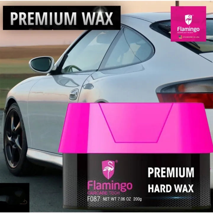 Flamingo Premium Hard Wax Car Polish 200G HHC