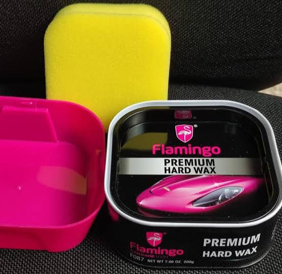Flamingo Premium Hard Wax Car Polish 200G HHC