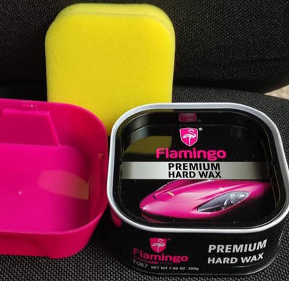 Flamingo Premium Hard Wax Car Polish 200G HHC