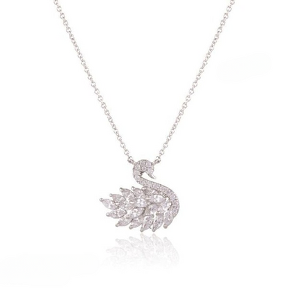 Swan Zircon Necklace HHC