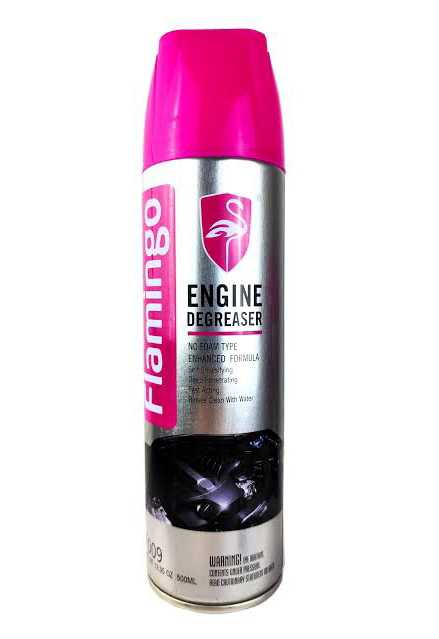 Flamingo Engine Degreaser Foam Spray 650ML – Heavy-Duty Engine Cleaner HHC