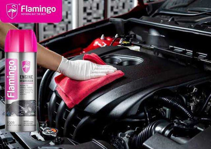 Flamingo Engine Degreaser Foam Spray 650ML – Heavy-Duty Engine Cleaner HHC