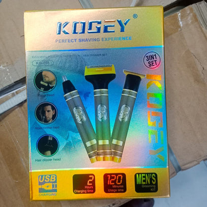 Kogey KG-558 3-in-1 Grooming Kit HHC
