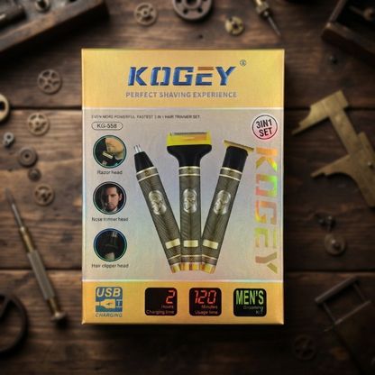 Kogey KG-558 3-in-1 Grooming Kit HHC