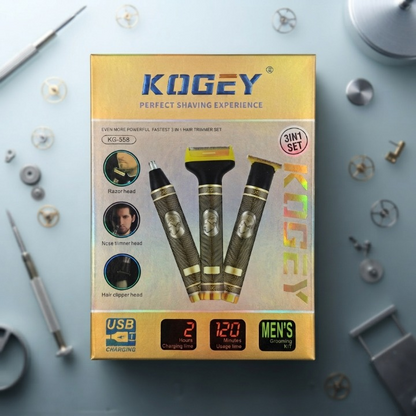 Kogey KG-558 3-in-1 Grooming Kit HHC