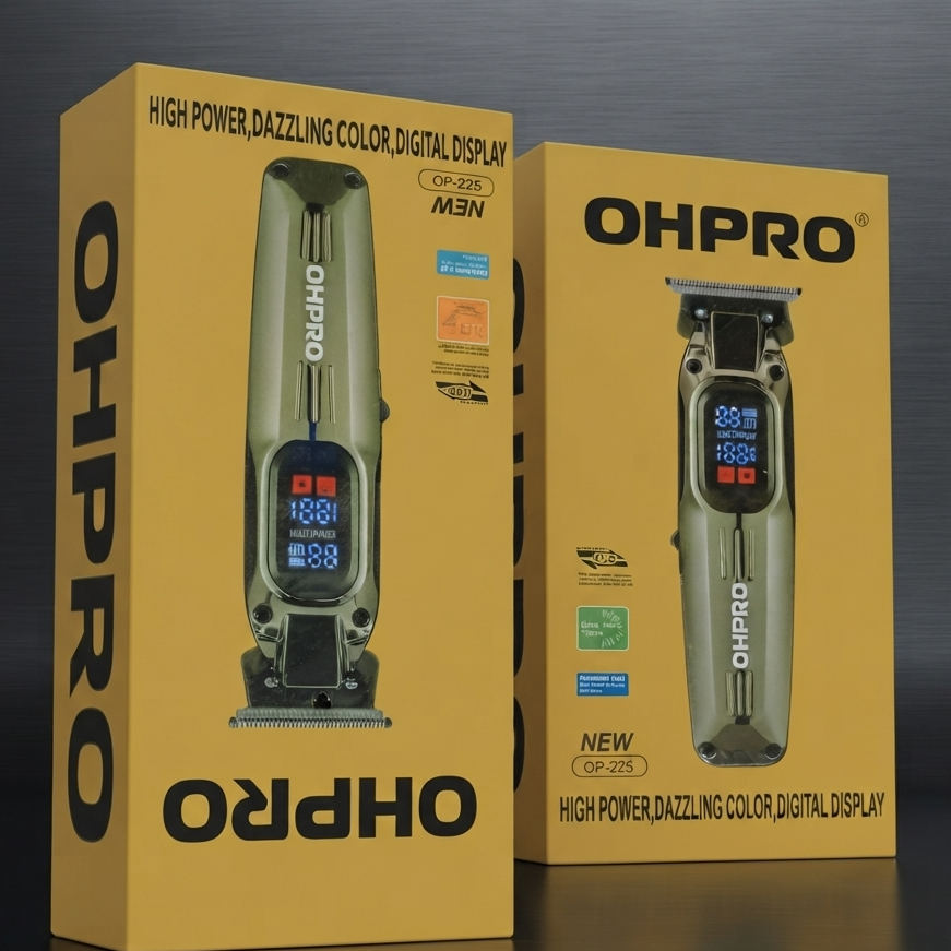 OHPRO OP-225 Professional Hair Trimmer Clipper HHC