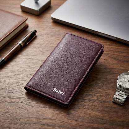 BALISI Bifold Wallet for Men & Women Black HHC