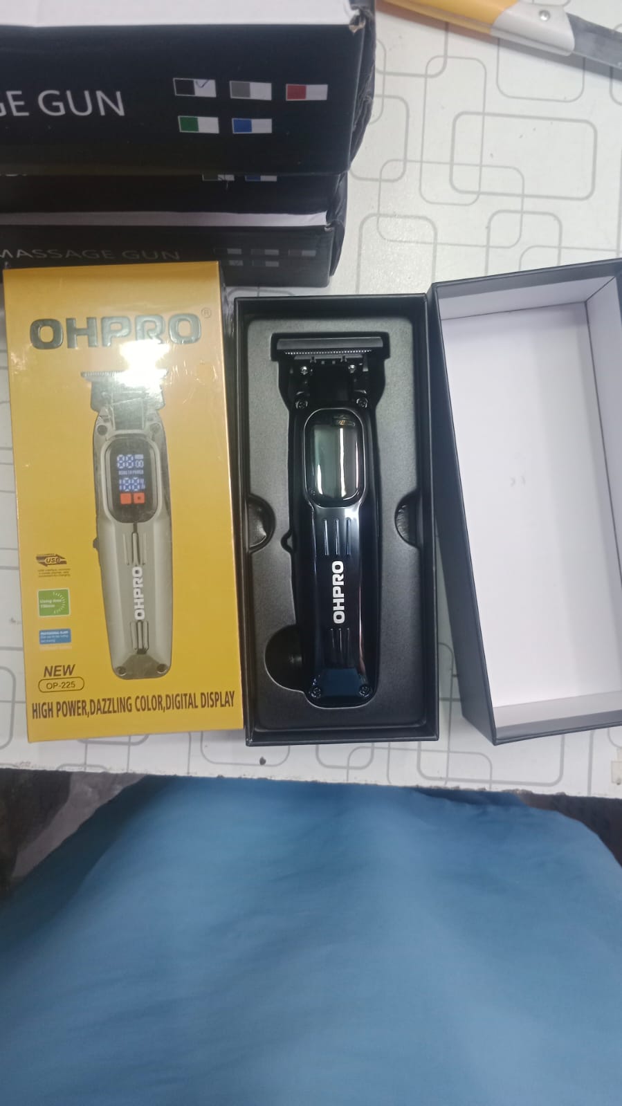 OHPRO OP-225 Professional Hair Trimmer Clipper HHC