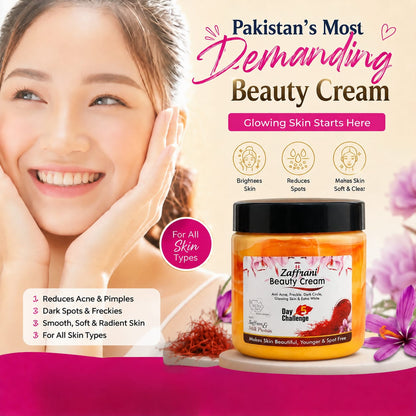 Zafrani Beauty Cream with Saffron &amp; Milk Protein – 500g HHC