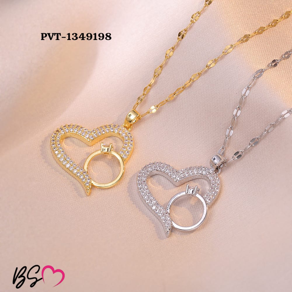 Korean Heart Locket With Ring HHC