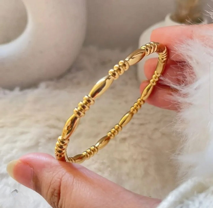 Filled Dots Bambo Korean Bangle HHC