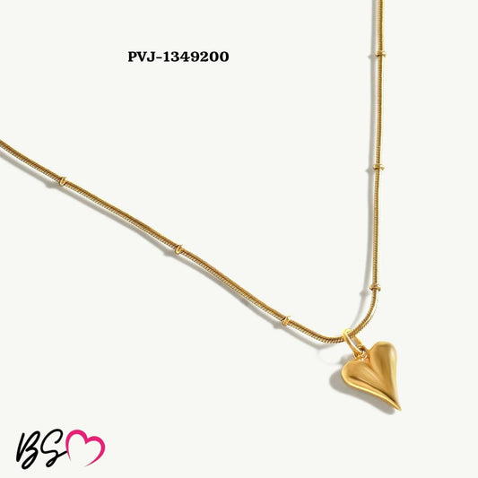 Ball Chain Heart Korean Pendant HHC