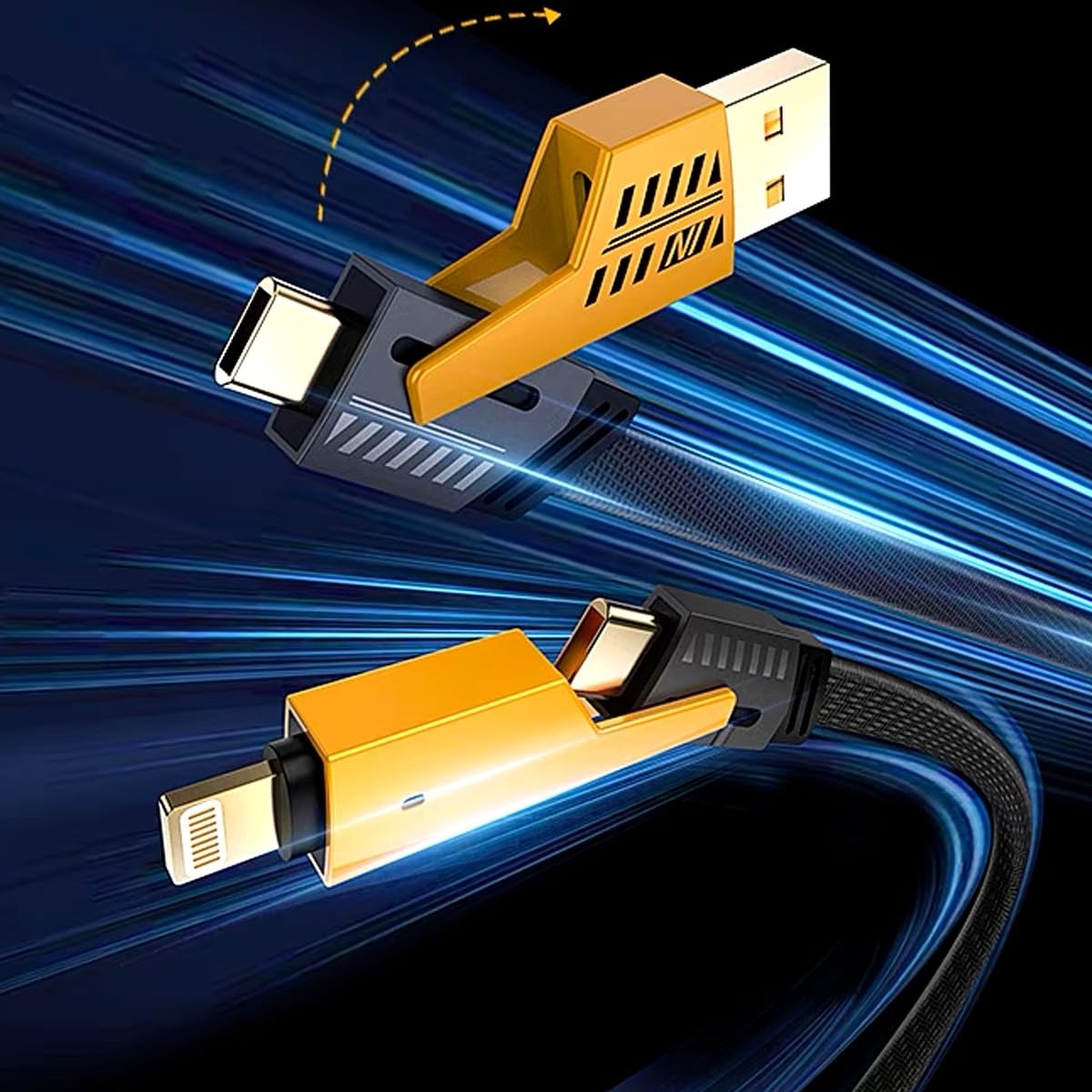4-in-1 MECH High-Speed Data Cable HHC