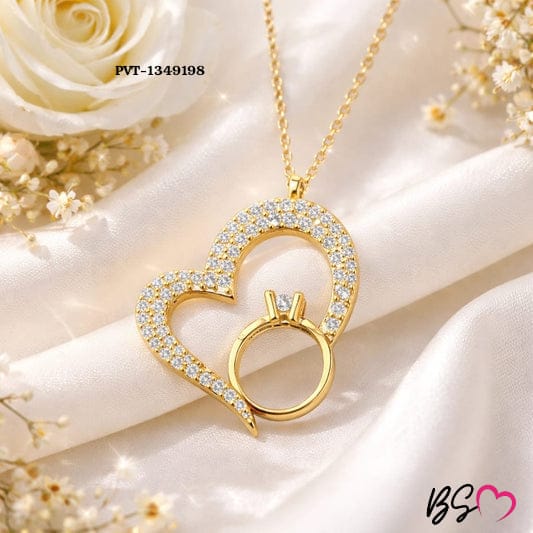 Korean Heart Locket With Ring HHC