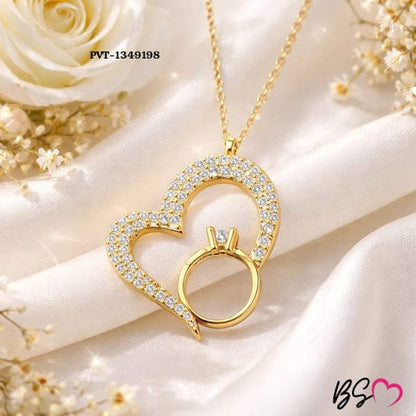 Korean Heart Locket With Ring HHC