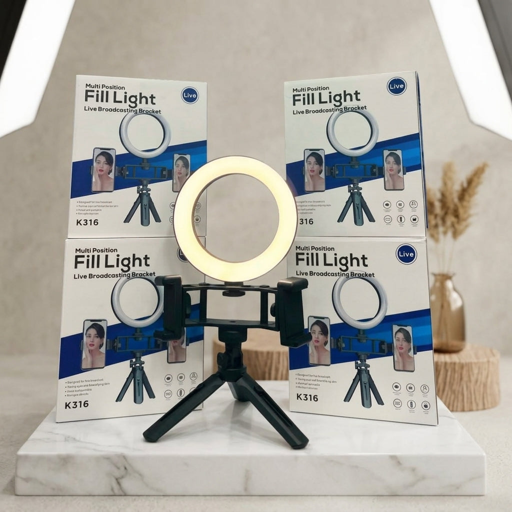 K316 Multi-Position Fill Light Live Broadcasting Bracket HHC