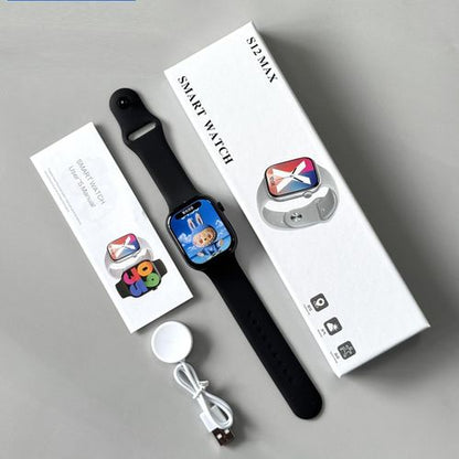 S12 Max Smart Watch with 1.85-Inch Full Touch HD Display HHC