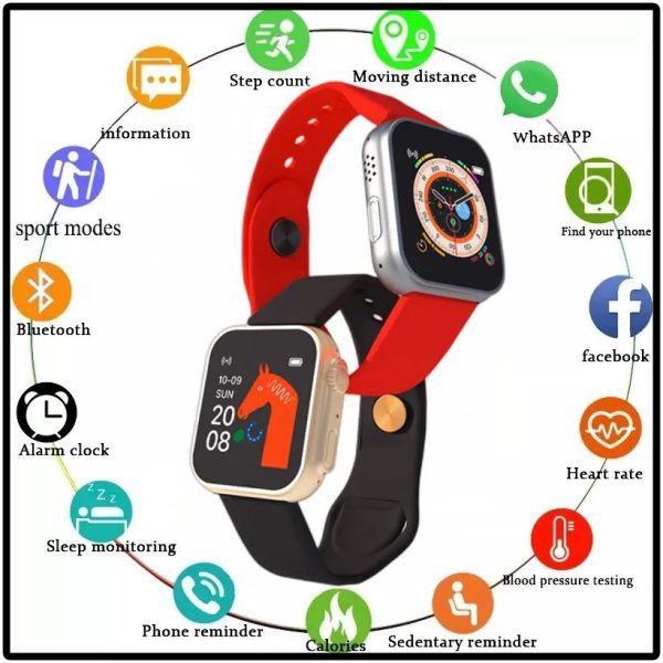 D20 Ultra Smart Watch – Fitness Tracker HHC
