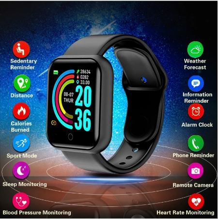 D20 Ultra Smart Watch – Fitness Tracker HHC