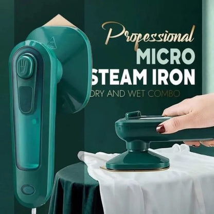 Portable Steam Iron – Professional Travel Iron with Storage Box &amp; Spray HHC