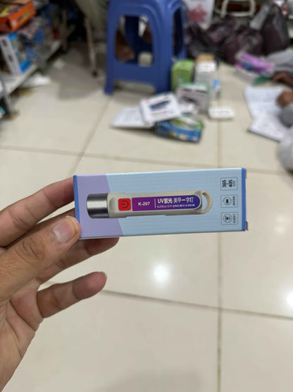 K-207 Portable UV Light Flashlight for Fluorescent Detection, Currency HHC