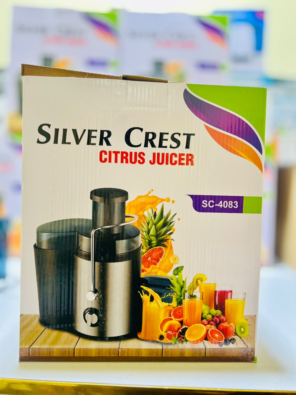 Silver Crest Fruit Juicer With Two Speed Settings HHC