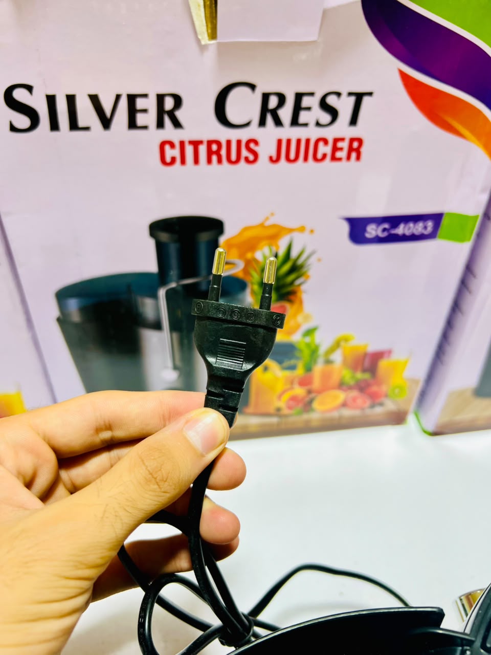 Silver Crest Fruit Juicer With Two Speed Settings HHC