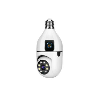 Speed-X Dual Lens Bulb Camera 1080P WiFi Panoramic Night Vision HHC