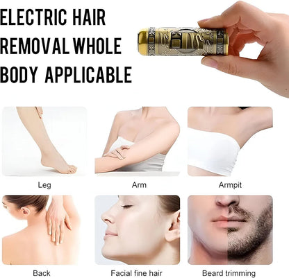 Professional 3-in-1 Men’s Grooming Kit – Gold Metal Body HHC