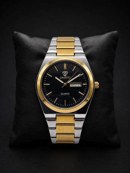 Dearno Premium Quartz Men's Watch – Day &amp; Date Display HHC