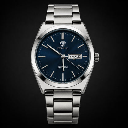 Dearno Premium Quartz Men's Watch – Day &amp; Date Display HHC