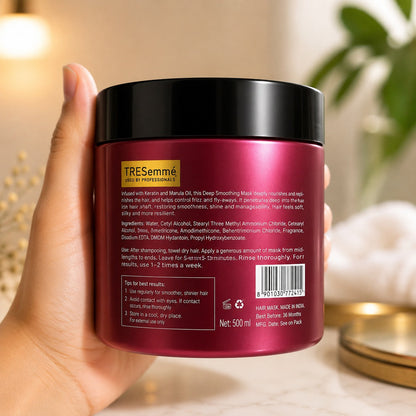 TRESemmé Deep Smoothing Hair Mask 500ml – Hair Nourishment &amp; Smoothness HHC