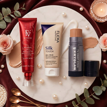 3 In 1 Professional Makeup Trip Flicka, FV And Krylon HHC