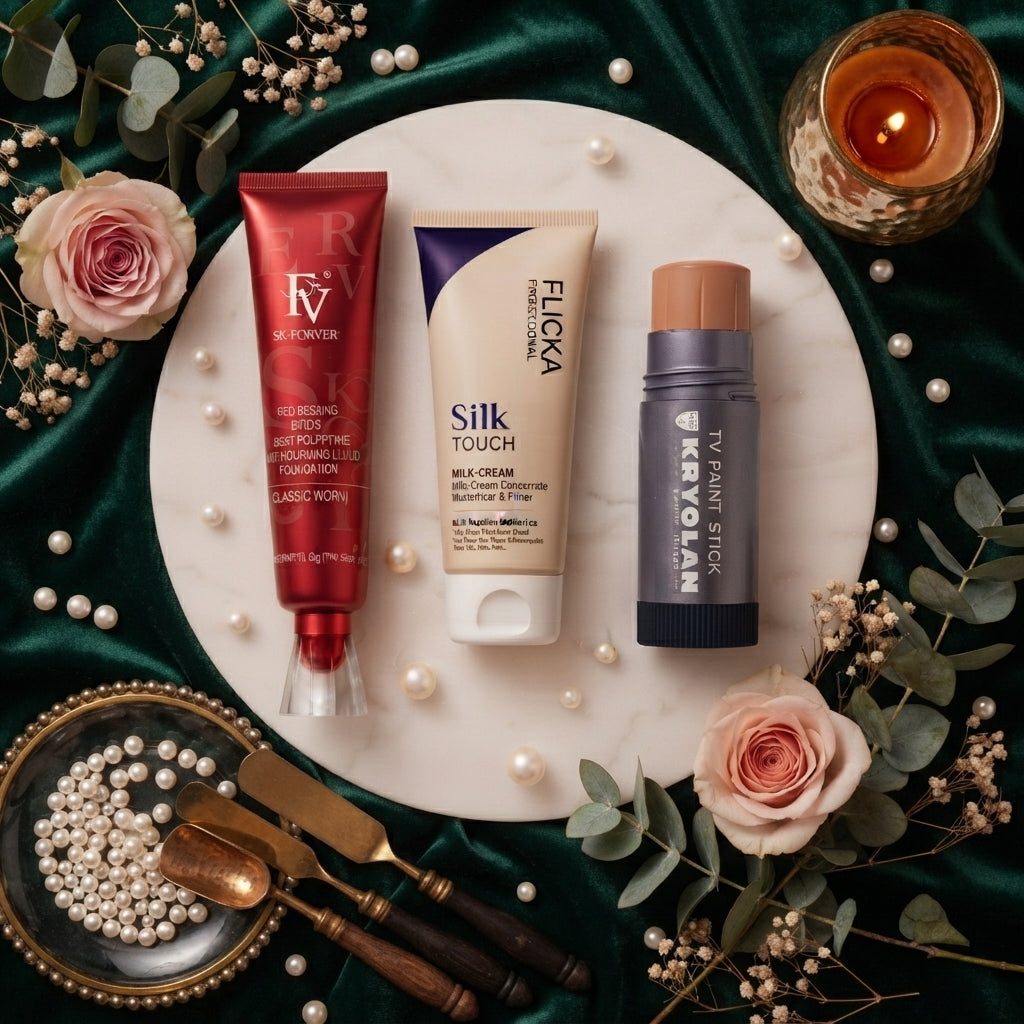 3 In 1 Professional Makeup Trip Flicka, FV And Krylon HHC