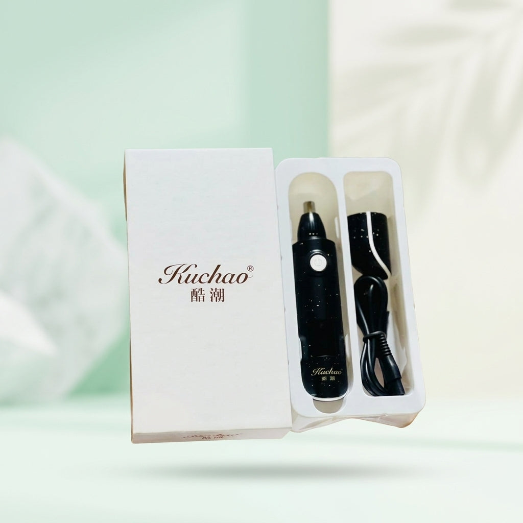 Kuchao Imported Electric Nose Hair Trimmer with Digital Display HHC