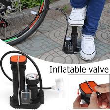 Single Cylinder Foot Air Pump with Pressure Gauge HHC