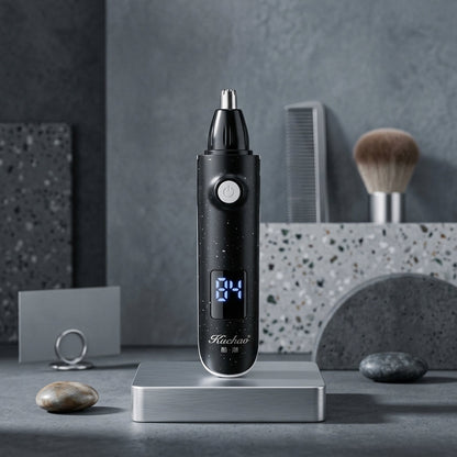 Kuchao Imported Electric Nose Hair Trimmer with Digital Display HHC