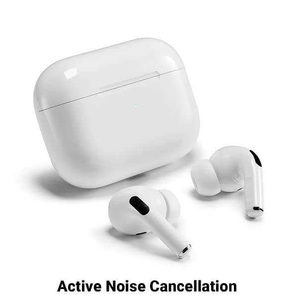AirPods Pro 2 White Active Noise Cancellation (Titanium Master Quality) Rida's Collection