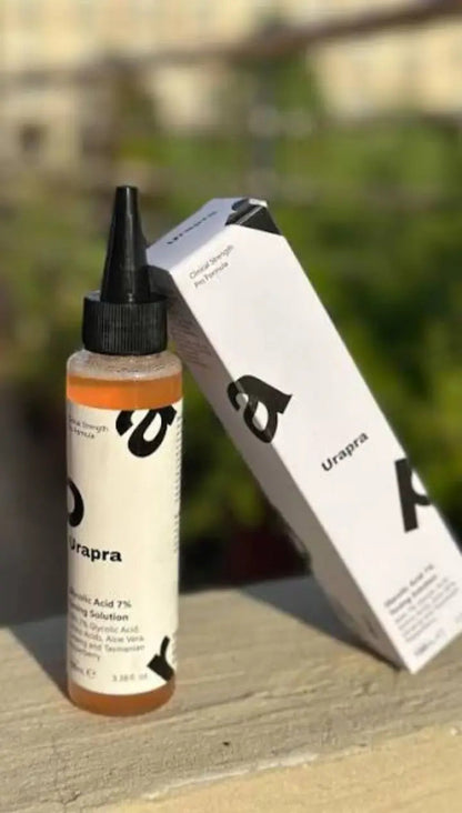 Urapra Glycolic Acid 7% Toning Solution – Exfoliating Toner for Bright & Smooth Skin HHC