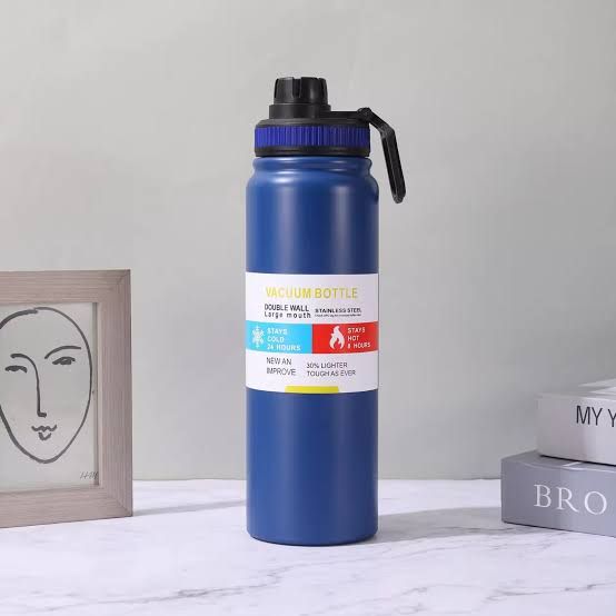 Stainless Steel Nozzle Vacuum Water Bottle HHC
