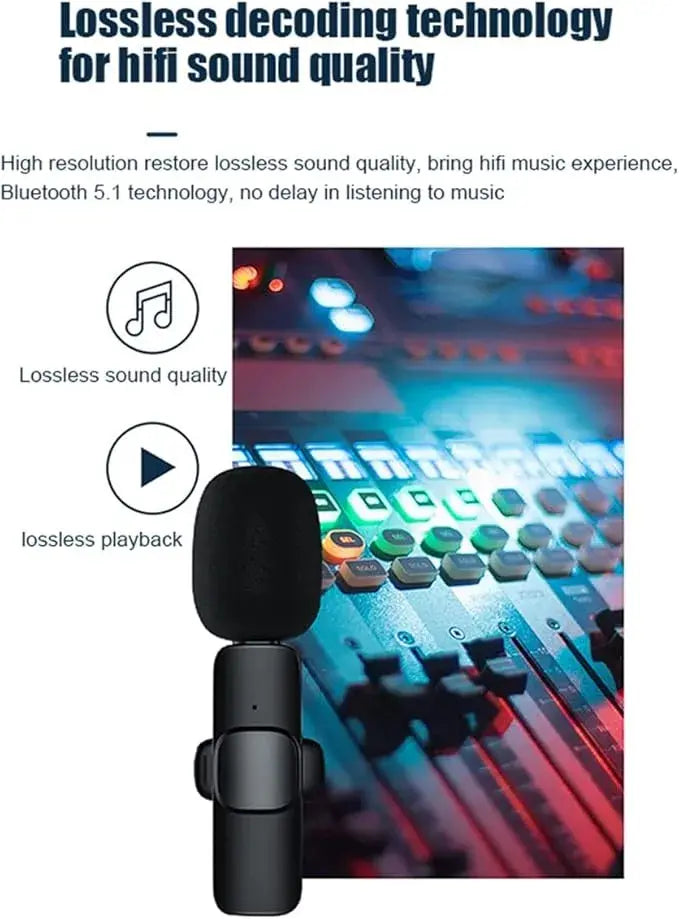 K35 High Quality Wireless Single Microphone For Mobile Phone And Camera HHC