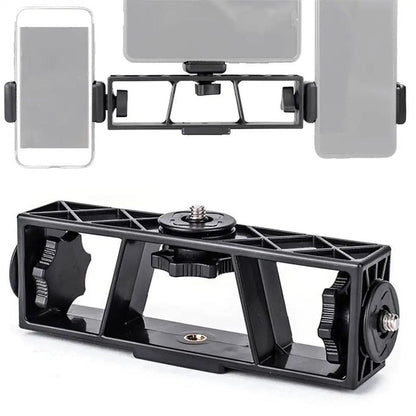 Multi Position Ring Light Dual Mobile Clip Ring Light HHC