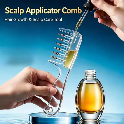 Scalp Massage &amp; Relaxing Comb with Rolling Balls HHC