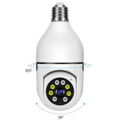 Speed-X Bulb Camera 1080P WiFi 360° Panoramic Security Camera ARDS