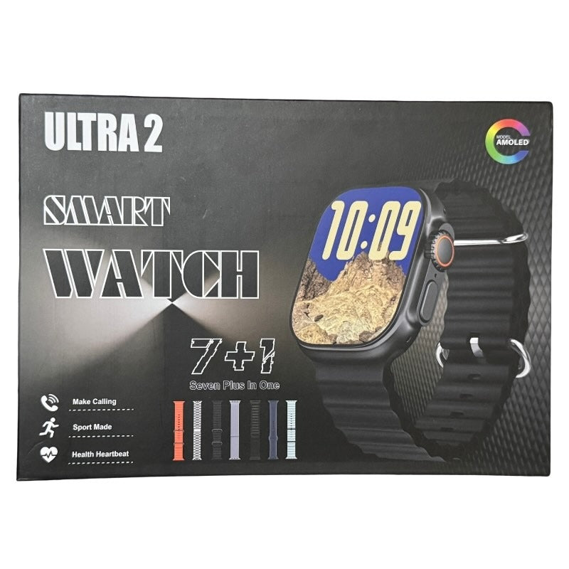 Ultra 2 Smart Watch 7 Straps Edition YMDS