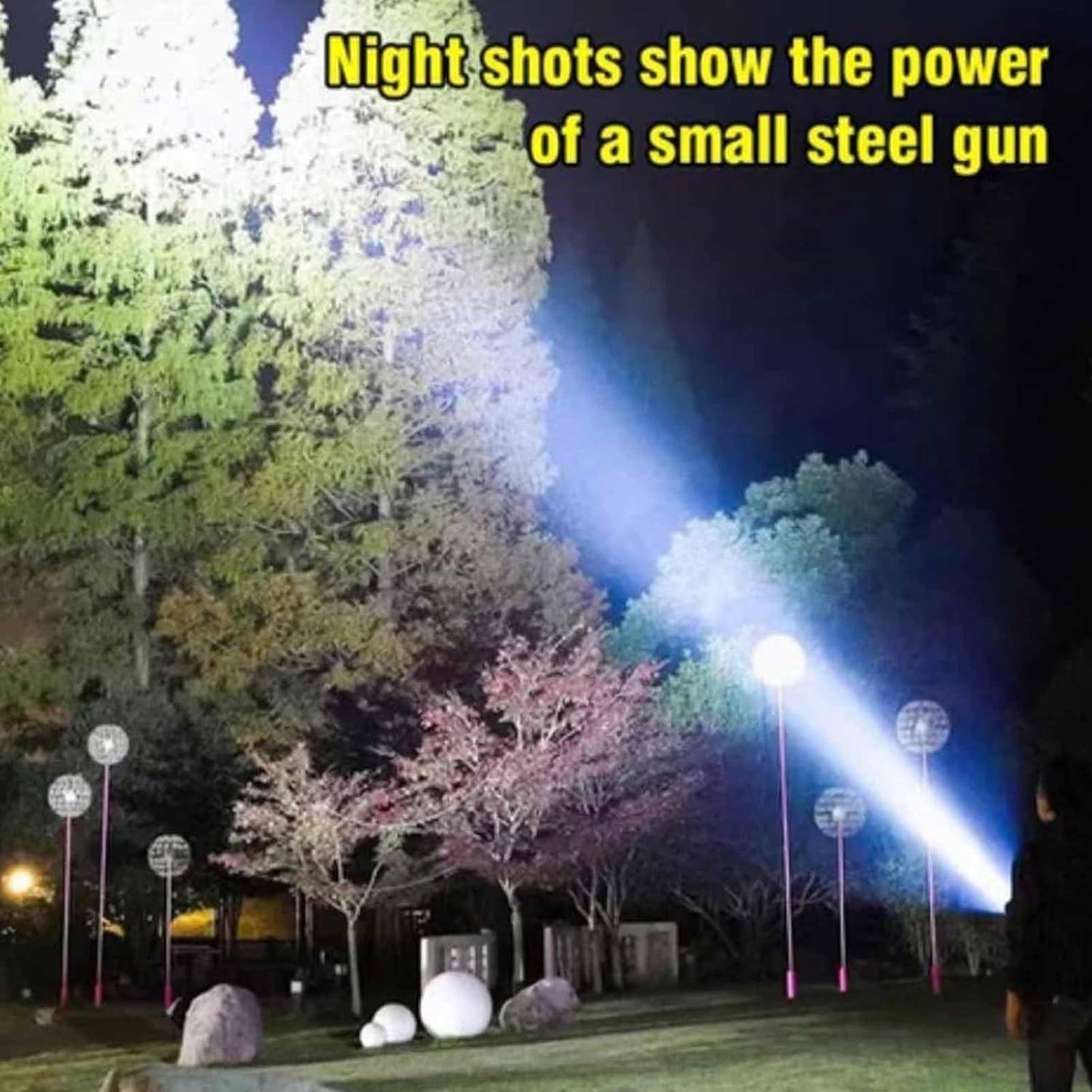 Three Eye Mini Flashlight Portable ARDS