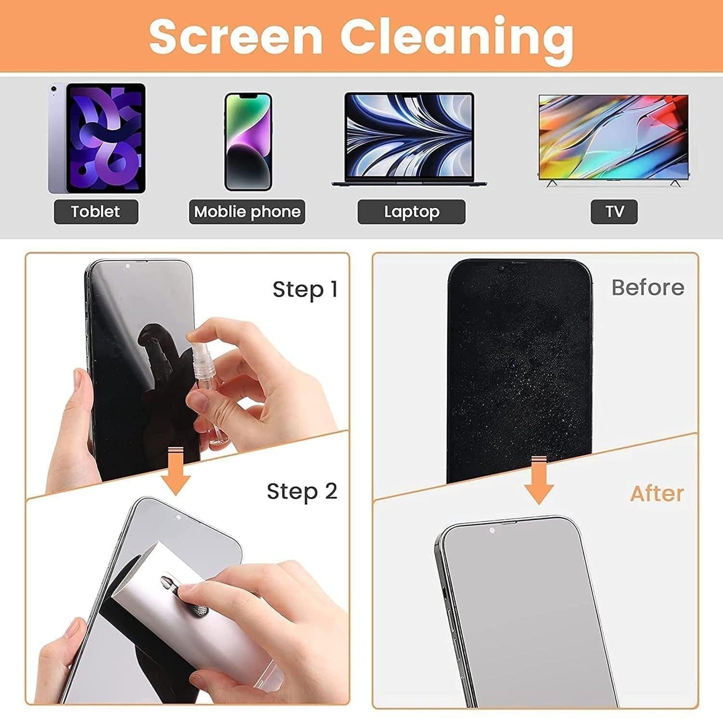 7-in-1 Computer &amp; Keyboard Cleaning Kit ARDS