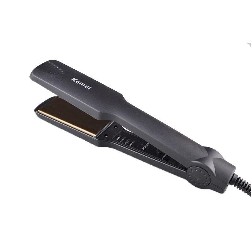 Kemei KM-329 Professional Hair Straightener With Temperature Control- For Women ARDS